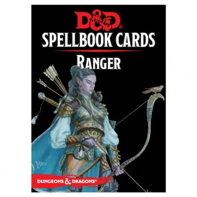 D&D Spellbook Cards: Ranger Deck | Dicey Goblin