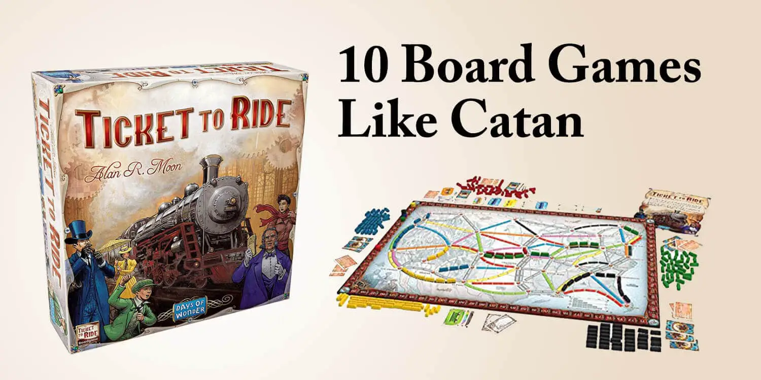 10 Board Games like Catan