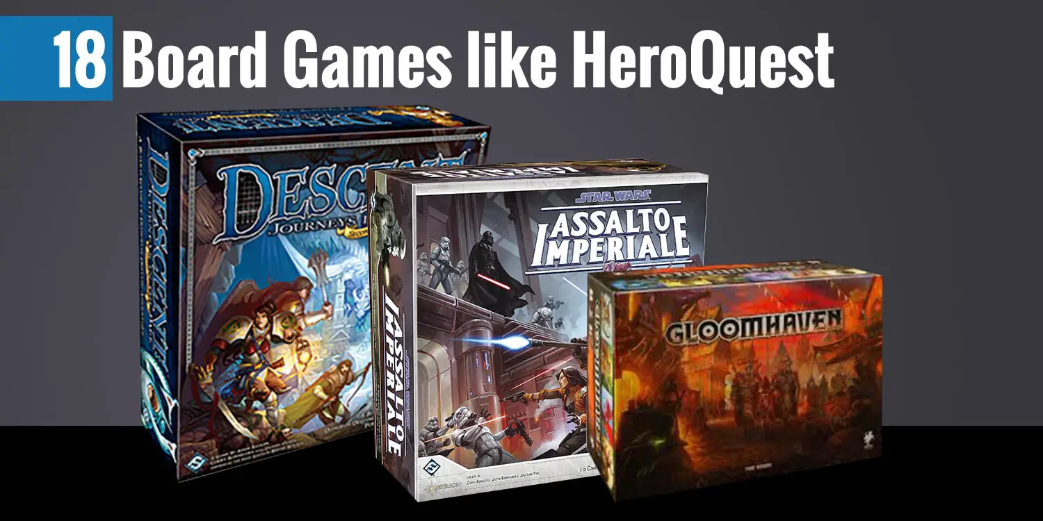 18 Board Games Like HeroQuest